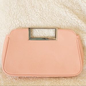 Charming Charlie Clutch in Blush Pink